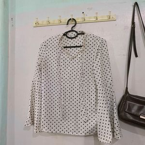 Polka Doted Top