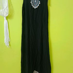 Black Long Kurti