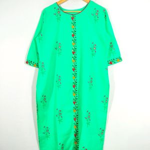 Turquoise Green Kurta Sets (Women's)