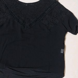 Stylish  Black Top For Teen