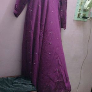 Purple Long Gown