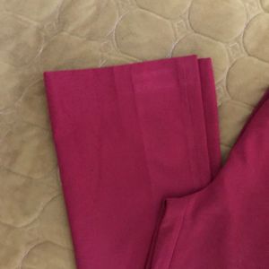 Deep Red Flared Trouser Waist 28