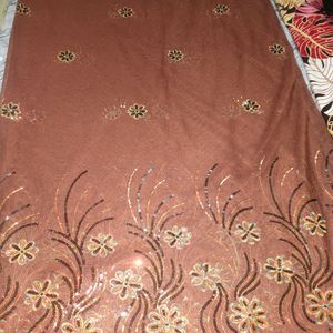 6 Meter Net Saree/Designer Cloth....