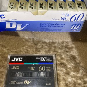 RAREST🔥OLD Mini JVC Dvc Cassetes