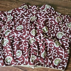 Brown Baatik Blouse