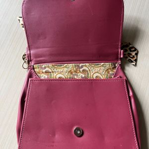 Maroon Slingbag