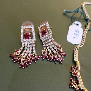 Necklace With Earing Set