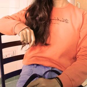 Peach Coloured Sweatshirt