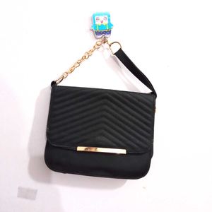 Stylish Black Sling Bag