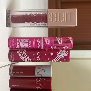 Popular Lip Products Combo Of 5