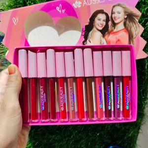 12 Piece Liquid Lipstick