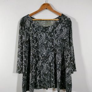 Multicolour Printed Casual Top (Women's)