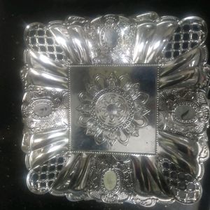 Silver Color Decoration Tray /