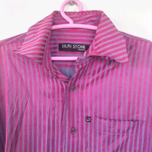 Wine Purple 💜 Partywear Men Shirt