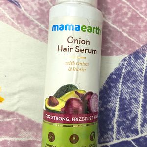 mamaearth onion hair serum