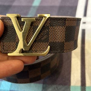 LV Brown Golden Belt