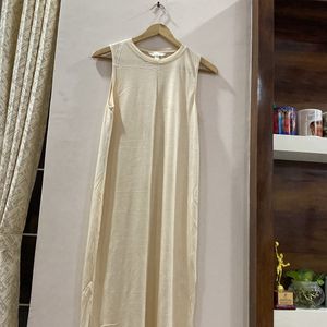 beige colour H&M Dress