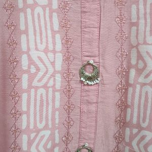 Silk Kurta Set With Dupatta For Women