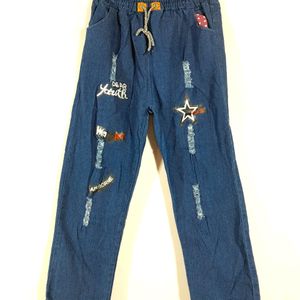 Blue Casual Denim Jeans (Women's)