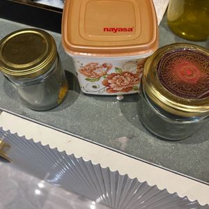 3 Small Containers