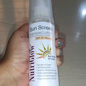 NutriGlow Sunscreen Lotion SPF 40 PA+++