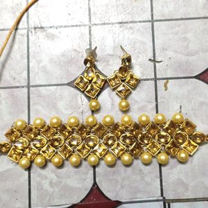 Gold Jewellery Set