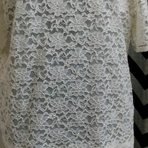 Plus Size Lace Top