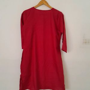 Maroon Casual Kurta (Women's)