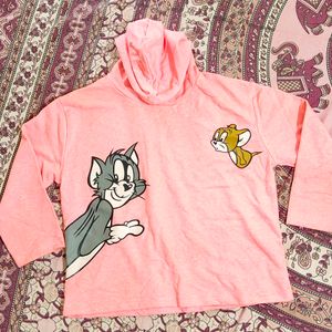 Winter Collection Pink Hoodie