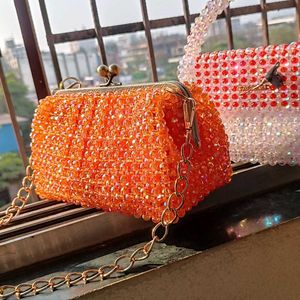 Frame Beaded Handbag