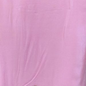 Baby Pink Colour Saree With Double Blouse