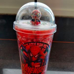 Spiderman Lightup Cup/Frost Mug / Cold Glass