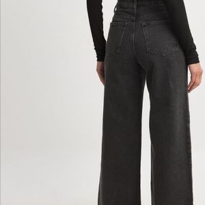 Black H&M Wide Leg Jeans