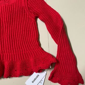 Savanna Red Sweater