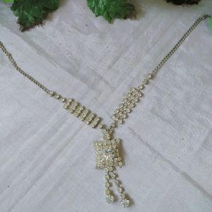Rhinestone Necklace # Jwellery #