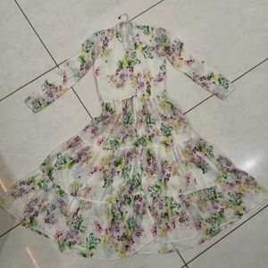 Stylish Floral Dress For Women