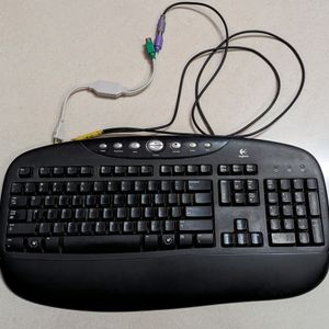 Logitech Keyboard With Detachable Armrest