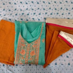 New Kurti Set With Dupatta