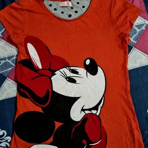 Stylish Disney T-shirt For Women/Girls