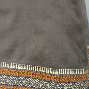 Brown Colour Saree