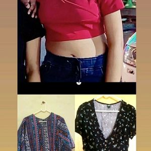 3 Crop Tops Combo Offer