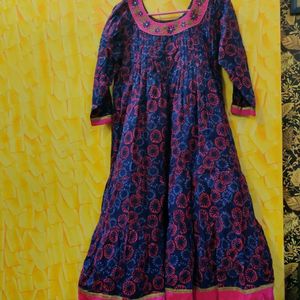 Indigo Anarkali Upto XL Excellent Quality