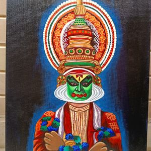 Kathakali Canvas Artwork/ Painting