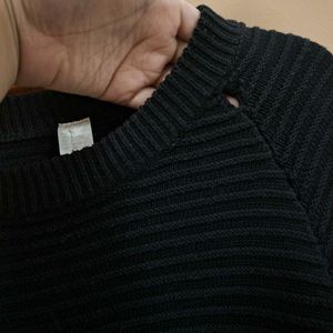 Side Lace Up Sweater