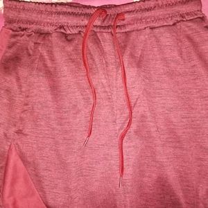 Active Wear Maroon Unisex Shorts