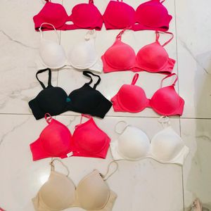 Combo Of 9 Padded Bra Brnd New Coin Fix