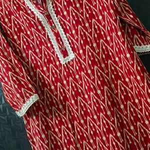 Red 🍒 Colour Kurta