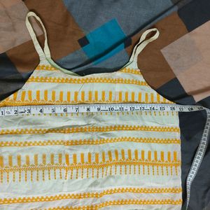 Embroidered Tank Top