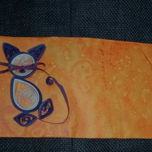 Quilling Kitten Envelope