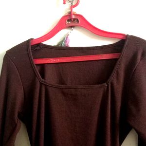 Full Sleeve Brown Top